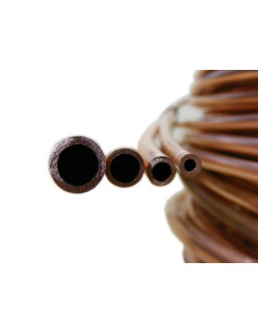 Copper pipe 6,3 / 0,8 - 1/4"