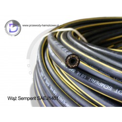 Wąż hamulcowy, gumowy Semperit 3,2x10mm SAEJ1401