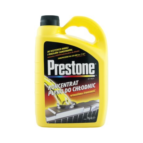Prestone -37C radiator fluid concentrate without glycerin 4 liters 