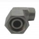 Elbow 90° adapter with swivel nut - M12x1,5 for 6mm pipes