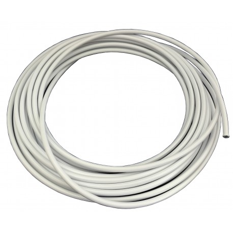 Teflon steel braided brake hose 1/8" DN3,2mm WHITE color cover