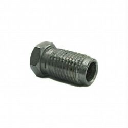 KPS-19 Brake Pipe Nipple with external thread 3/8"x20 for pipe 4,75 - 4,8mm - 3/16"