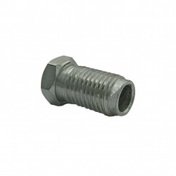 KPS-20 Brake Pipe Nipple with external thread 7/16"x20 for pipe 6,0 - 6,35mm - 1/4"
