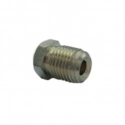 KPS-30 Brake Pipe Nipple with external thread 1/2"x20 for pipe 4,75 - 4,8mm - 3/16"