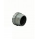 Steel straight pipe adapter - M10x1 for 6.0mm ( 6LL ) pipes
