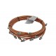 Copper brake lines set for Ford Fiesta MK5 with ABS system